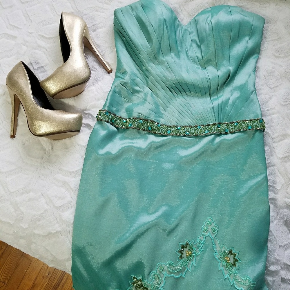 👗Prom/Formal Seafom Green Dress👗